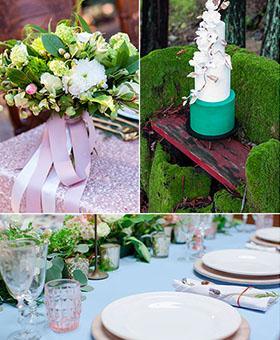 10 Greenery Wedding Colors Inspired By Pantone Color | Clear Wedding Invites